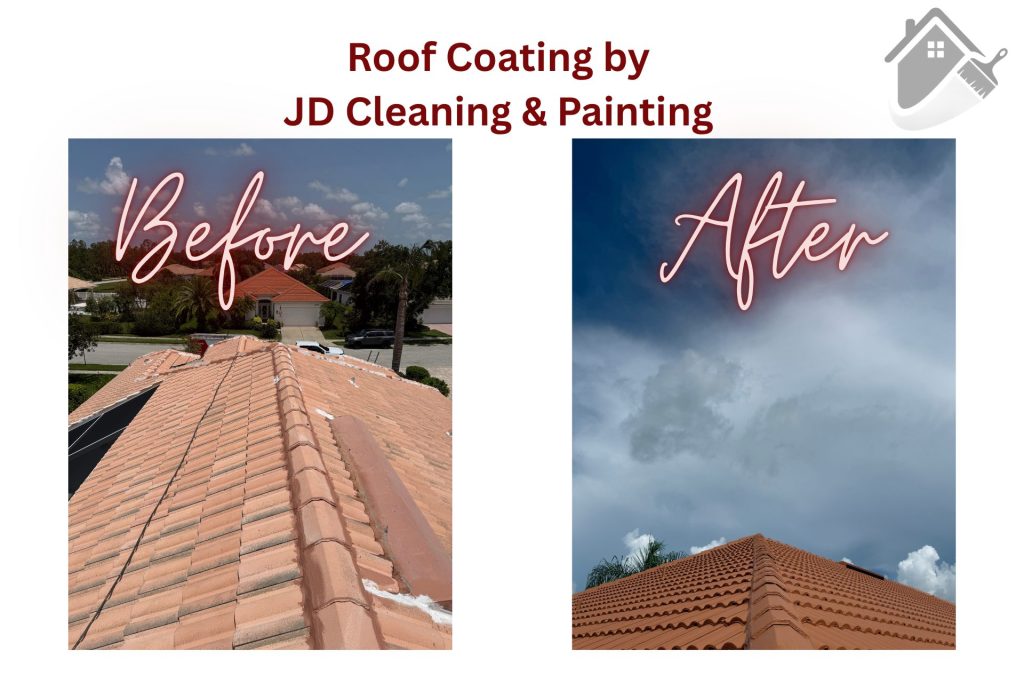 Manatee County Roof Coating and Restoration by JD Cleaning & Painting Lakewood Ranch FL