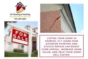 Blog 2 Stucco Repair Parrish FL by JD Cleaning & Painting Harrison Ranch Silverleaf Copperstone