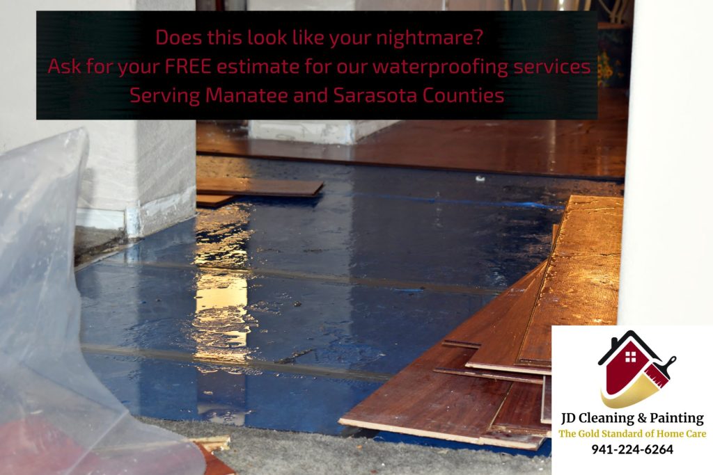 Waterproofing JD Cleaning & Painting Stucco Crack Repair Manatee County Sarasota County