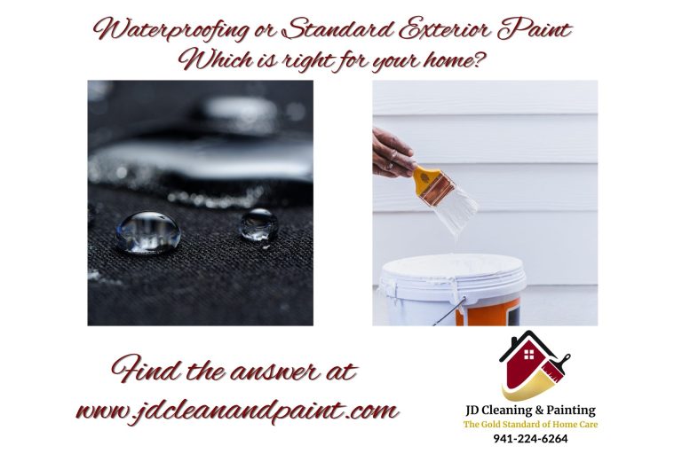 Waterproofing or Standard Exterior Painting Bradenton FL JD CLeaning & Painting Greyhawk Landing Tara Creekwood