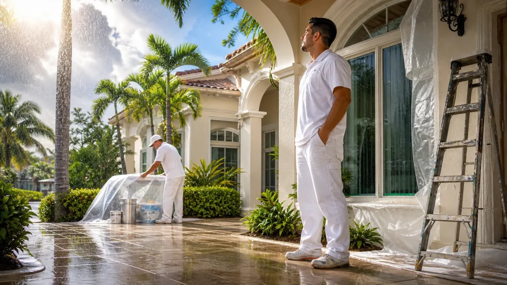 Florida Rainy Season Problems for Exterior Painters