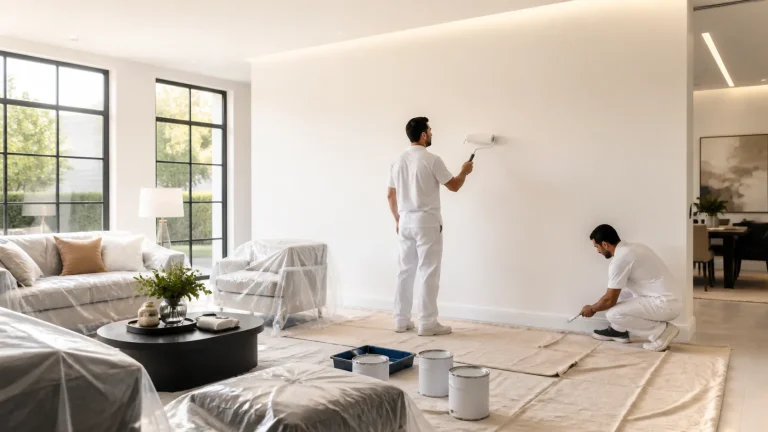 Home 1 Ways to Get a Cleaner Look With Interior Paint Projects