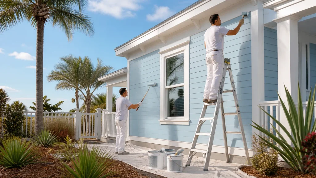 The Best Time of Year to Paint a House in Florida