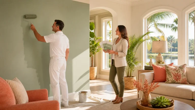 Home 1 Interior Color Combos That Work During Florida's Fall Light