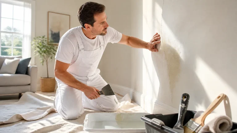 What an Interior Painter Notices About Damaged Drywall